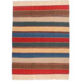 Stop by to know Owl Towards Kashgai Kilim 2.47m x 1.82m Wool rug by The Rug Company | The Rug Company