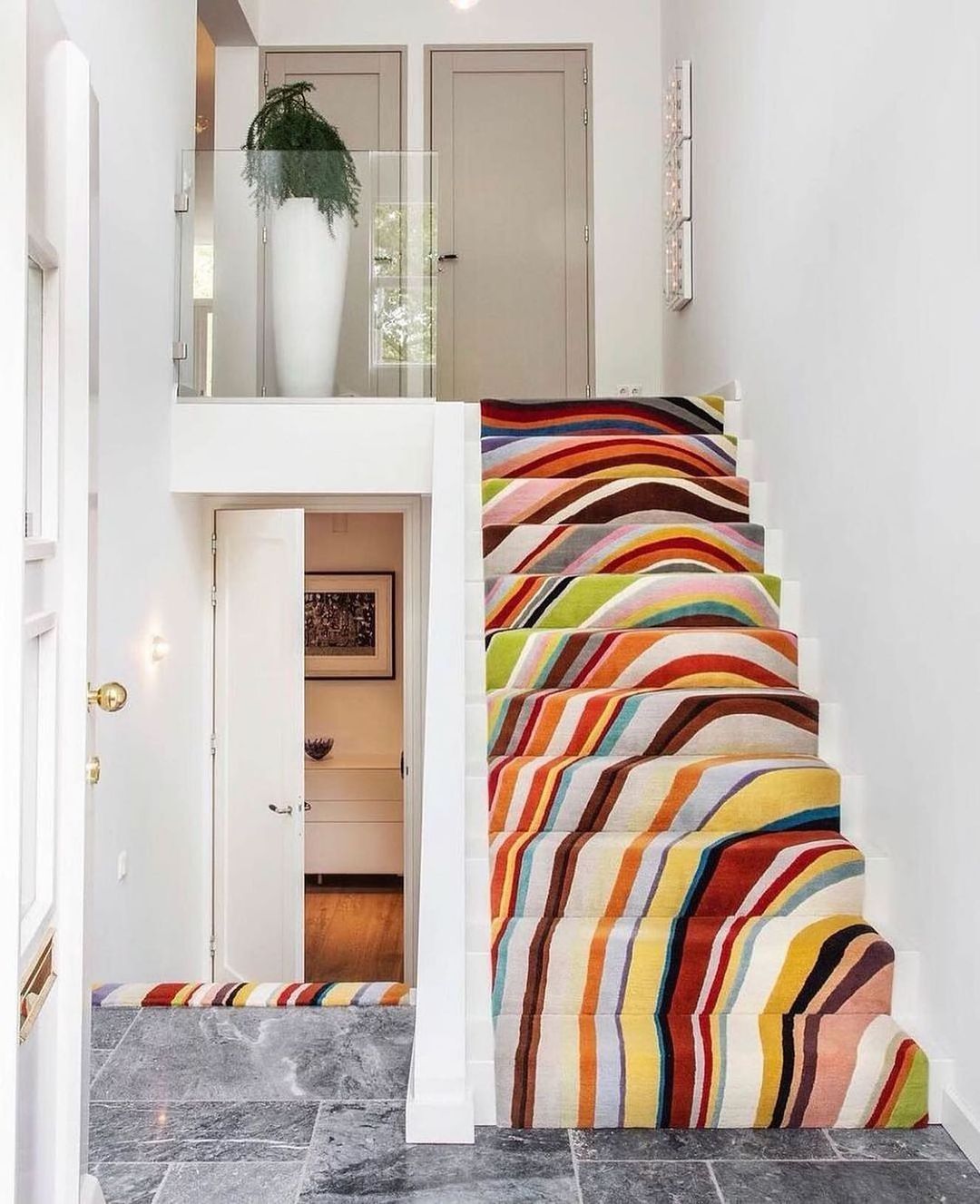 Custom Swirl Runner by Paul Smith featured in a project by DOEN Design