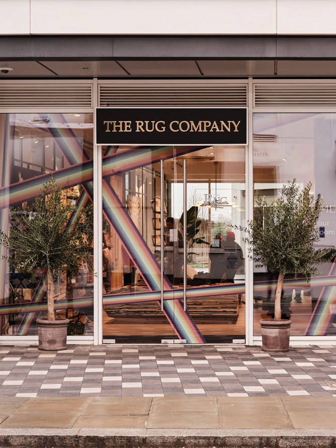 Entrance of the Chelsea Harbour Showroom