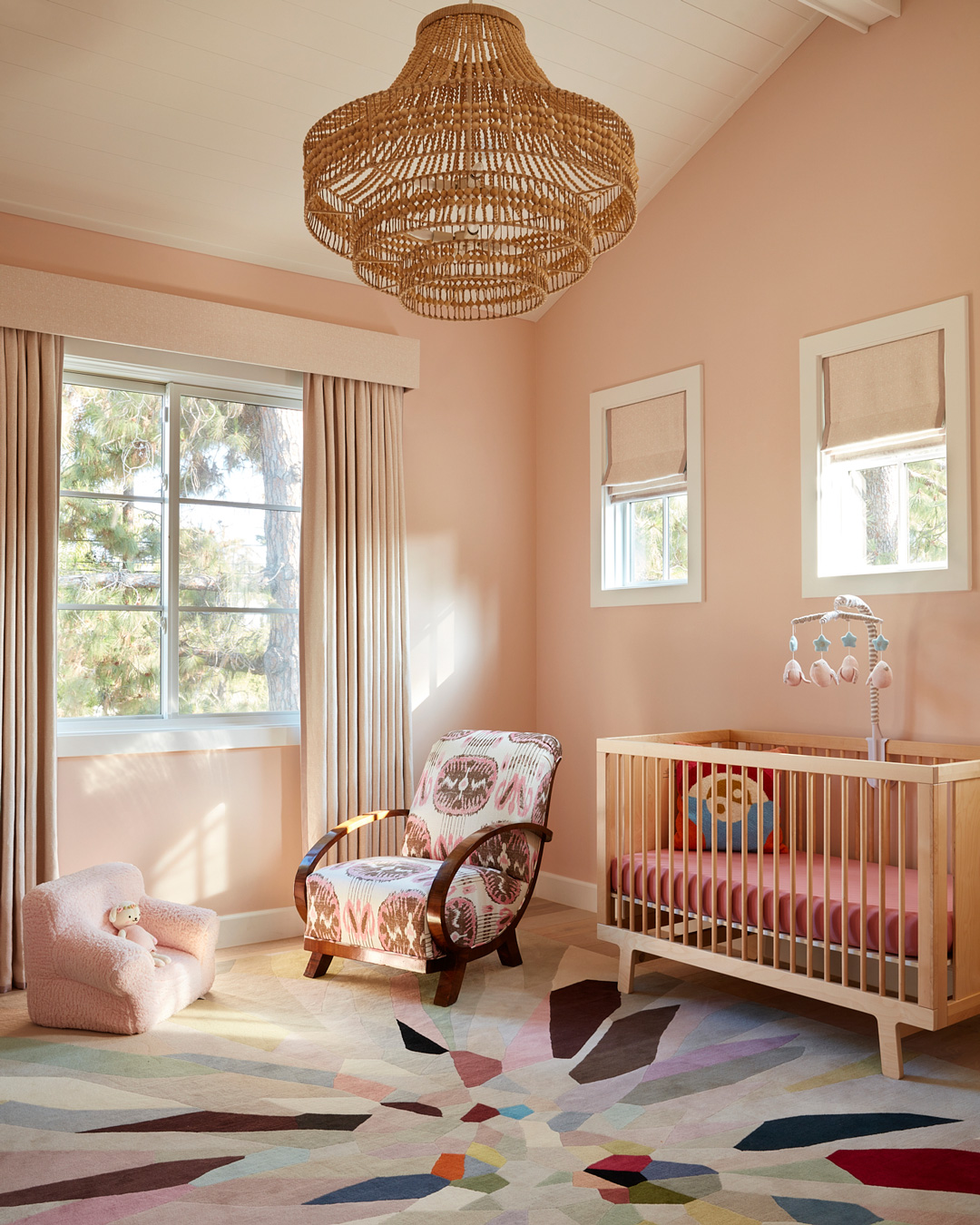 Nursery adorned with Zap by Fiona Curran