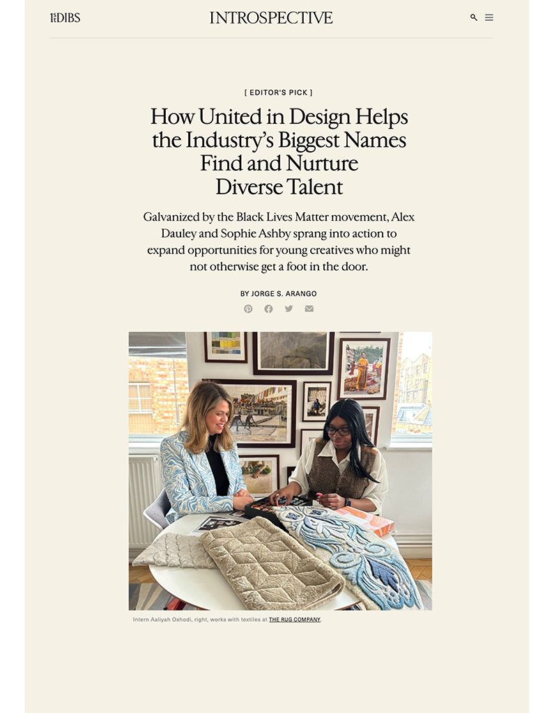 The Rug Company featured in 1stDibs Press Coverage - February 2024