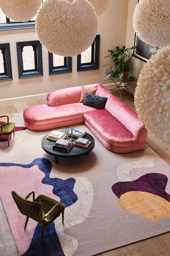 Framis rug by Mary Katrantzou - project by Novogratz