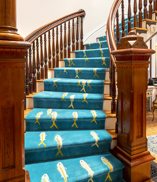 Custom Fishes Staircase