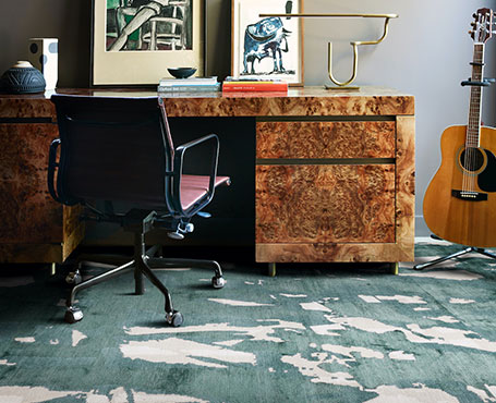 Theory Rug by Michael Chan, Roomset